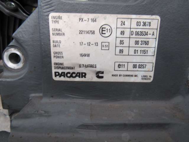 DAF LF 55 EURO 6 PX7-164 ENGINE BLOCK - Photo 6